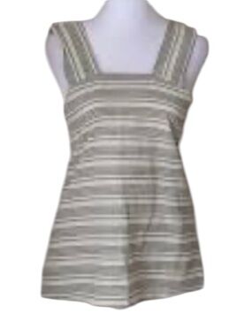 Linen Lux Gromet Tank /  Linen & Cotton Blend